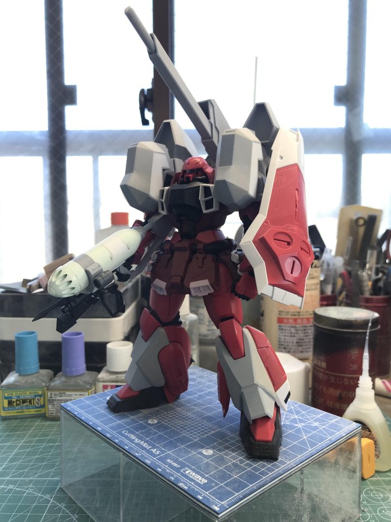 あらかたの形ができた時に撮った写真です。
