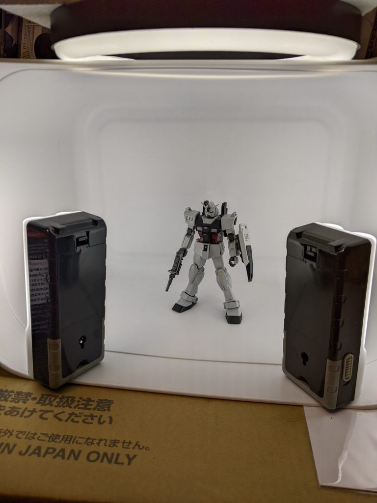 撮影環境。カメラはスマホカメラ。