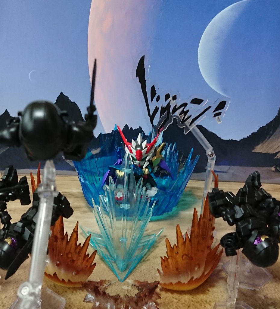 しかし今のゼロガンダムを止めることは出来ない。