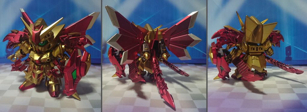 騎士スペリオルドラゴンの前後ろ。