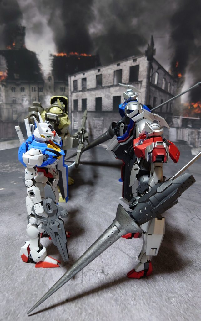 “今日はよろしく、いい決闘にしよう。”“よ、ヨロシクお願いシマス！”