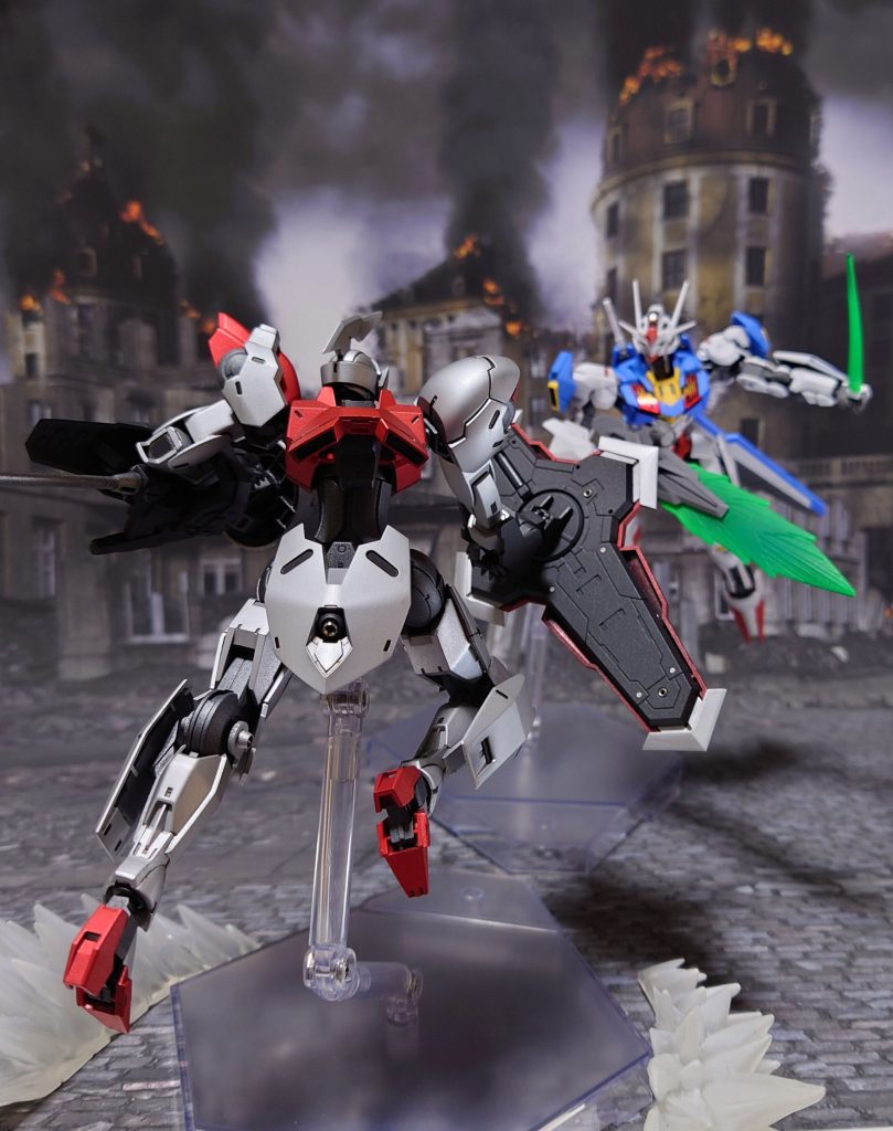 “行くよ、水星ちゃん！”“行くよ、エアリアル！”