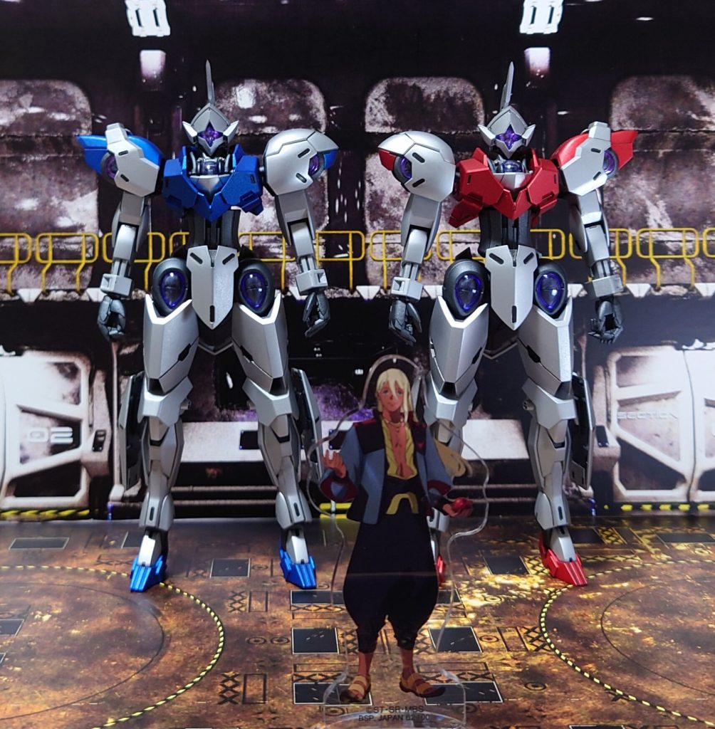 “今度の地球寮との決闘は、チーム戦にしようと思う。2対2のタッグマッチの予定だ、それ用のMSも届いている。赤い方には俺が乗る。青い方には…”“““““私が乗ります！！！！！！”””””“……やれやれ、これは難儀しそうだ”