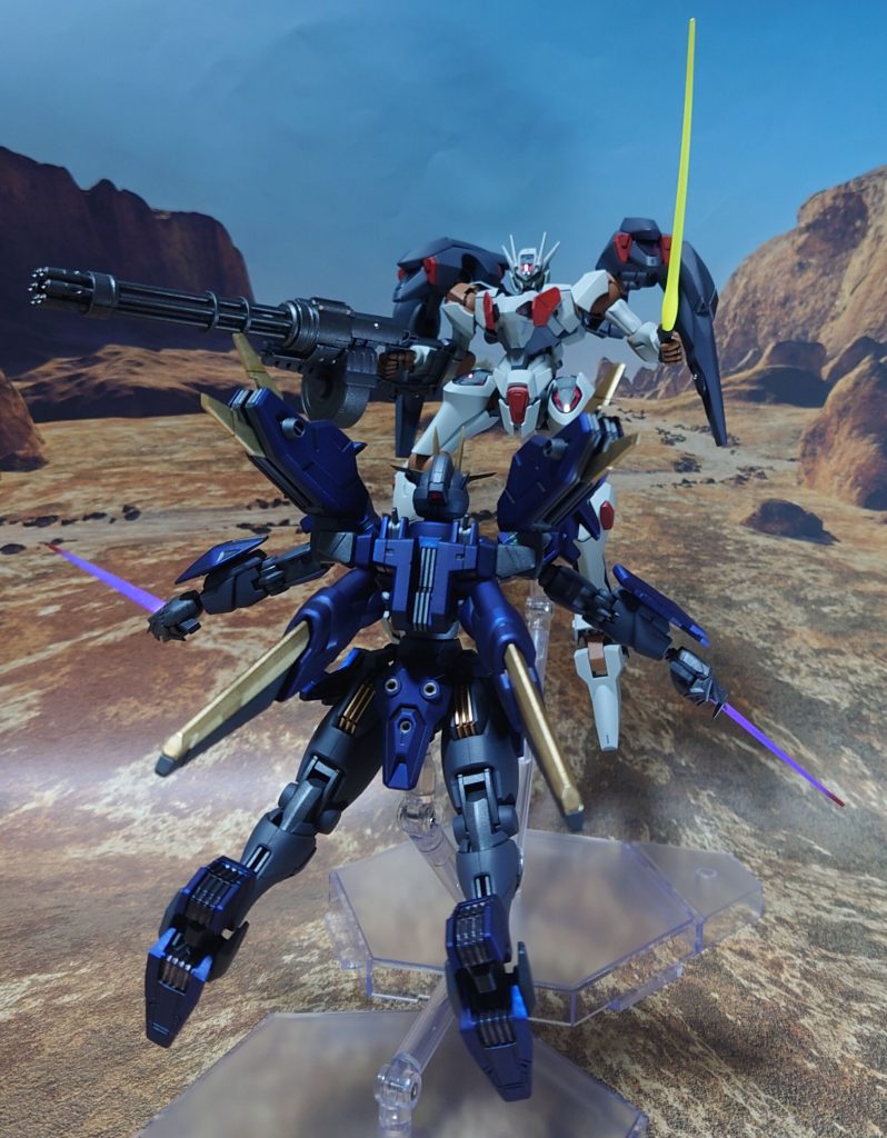 “それもGUND-ARMだな?力を見せてみろ!”“やれやれ、しつこそうな奴だな”