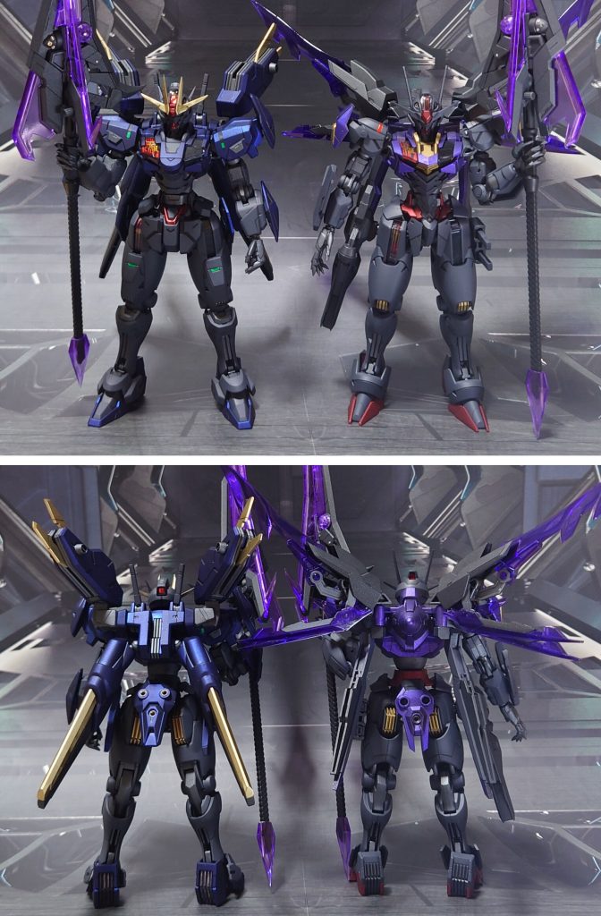 ガンダムキャリバンとの比較。