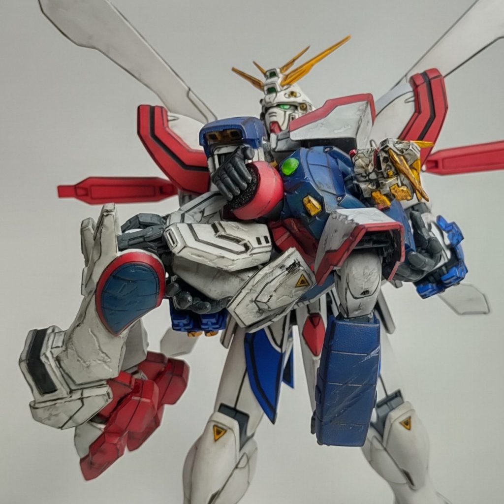 シャイニングガンダム&ゴッドガンダム｜レモン・スカッシュさんの