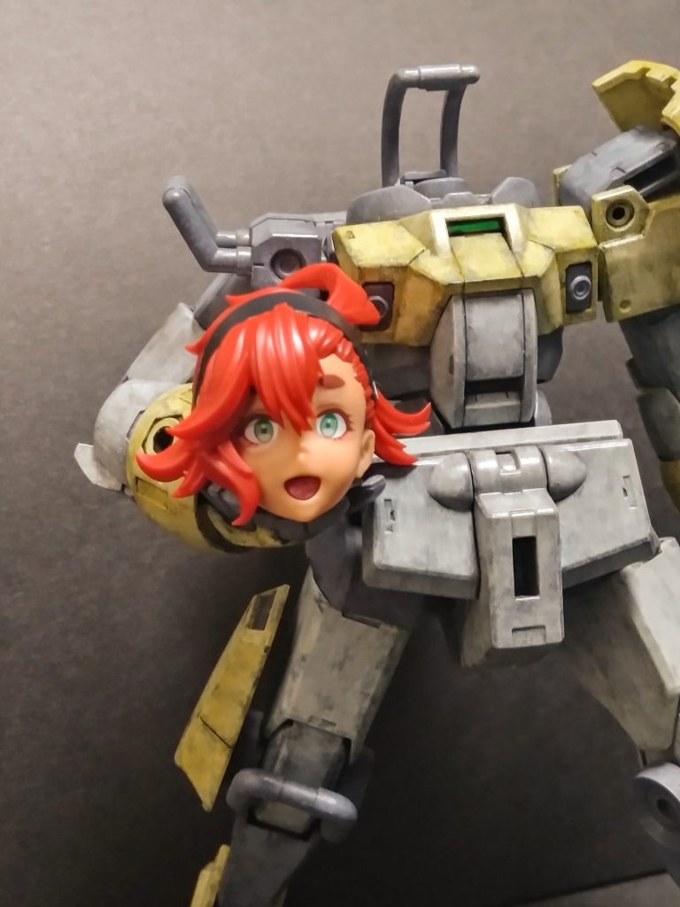 実は私、デュラハンなんです。狩るか狩られるかの美プラ界を生き抜くため、この形態に至りました。これでクロスボンバーによるマスク狩りも、将軍様による断頭台をも無効化可能。