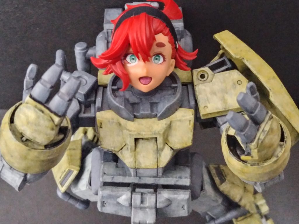 「こっちおいでよ!」の図。スレッタ、案外可愛いかも。