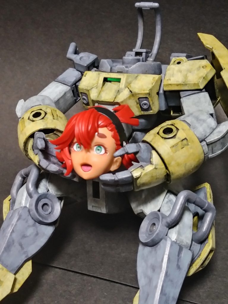 「今日も疲れちゃったね。あ、流れ星!」の図。微笑ましい、よく見かける光景です。 今回もご覧いただき、ありがとうございました。