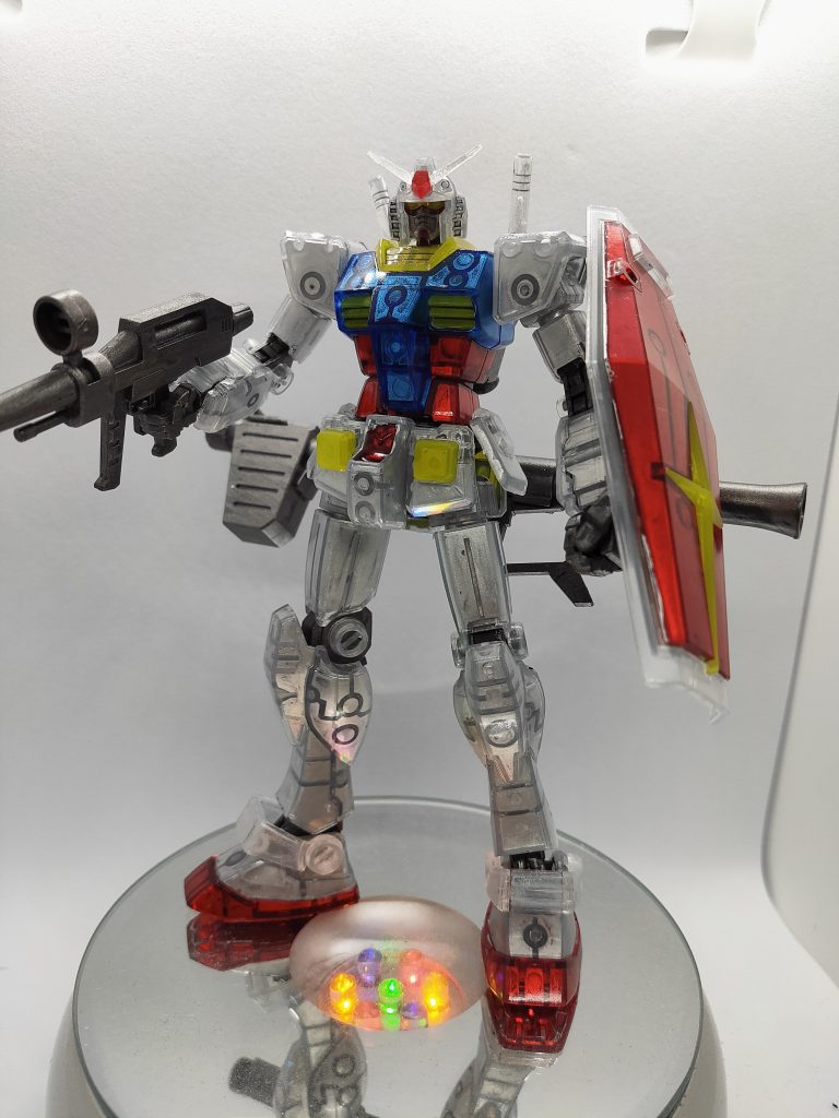 HGUC RX-78-2 ガンダム クリアカラー–4枚目/制作者：ゆうさん