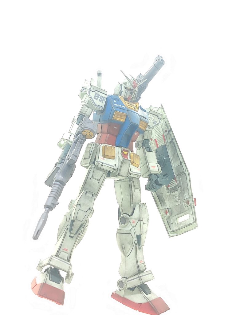 RX-78-02ガンダム(ククルス・ドアンの島版)–2枚目/制作者：かえる