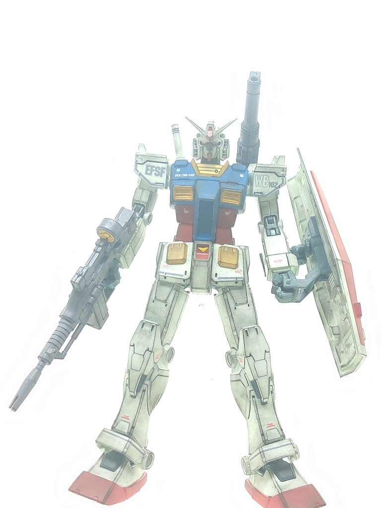 RX-78-02ガンダム(ククルス・ドアンの島版)–3枚目/制作者：かえる