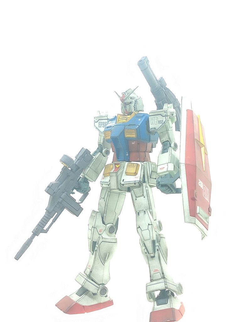 RX-78-02ガンダム(ククルス・ドアンの島版)–4枚目/制作者：かえる