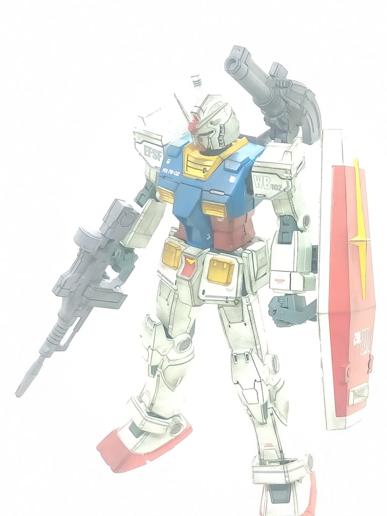 RX-78-02ガンダム(ククルス・ドアンの島版)–5枚目/制作者：かえる