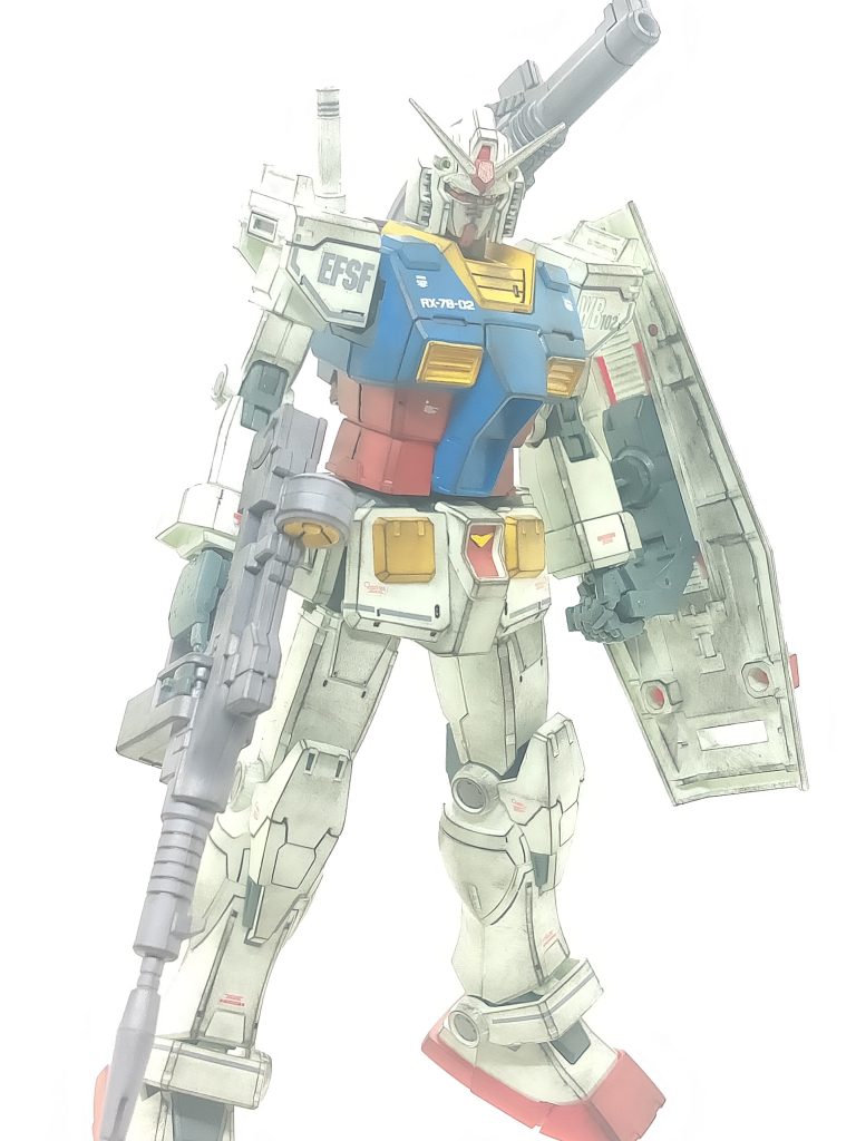 RX-78-02ガンダム(ククルス・ドアンの島版)–7枚目/制作者：かえる