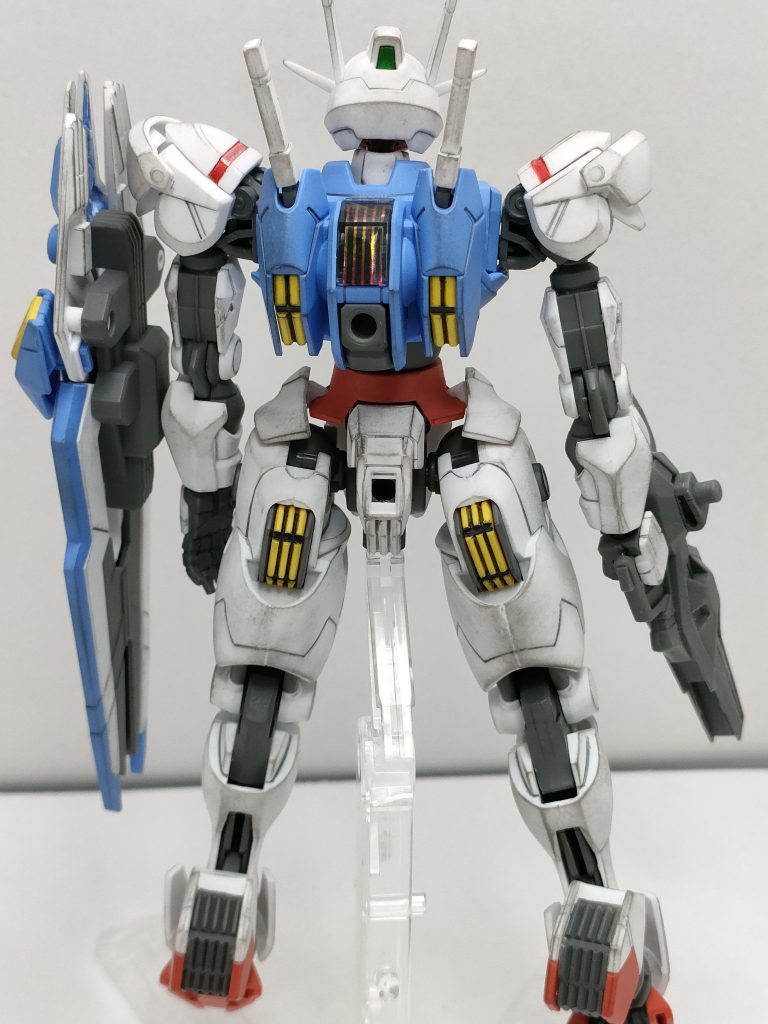 バックショット。合わせ目消しもやりましたが、相変わらず、うまく行かない箇所もあり、合わせ目消しの難しさを痛感〜🥹