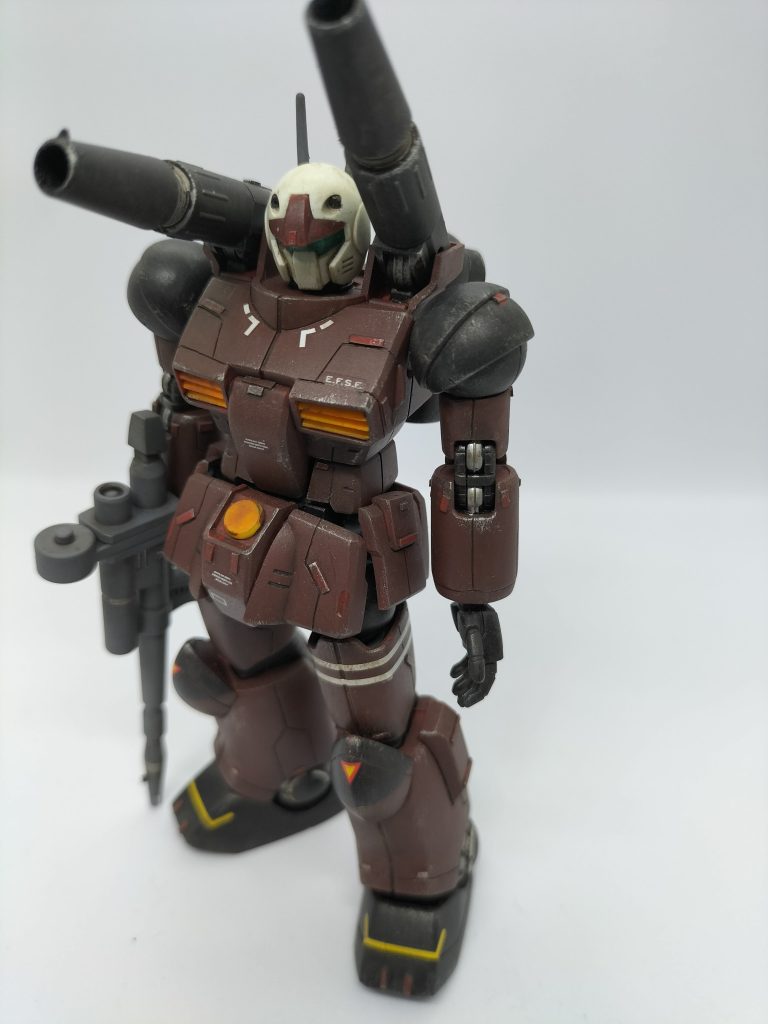 ガンダムが古い方のHGUCなのでガンキャノンの揃えたかった所でしたが、流石に手に入らず。