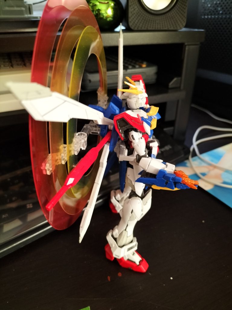 RGゴッドガンダム–3枚目/制作者：F90