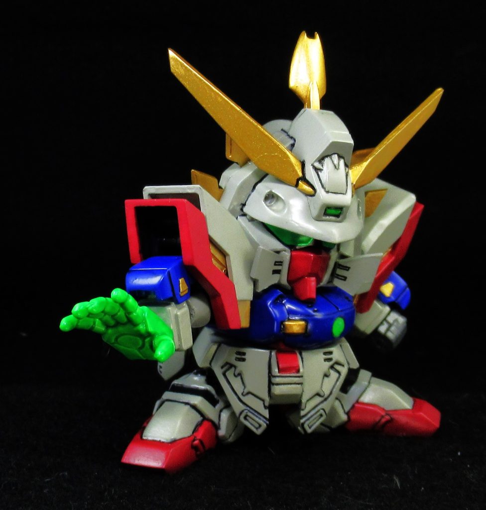 スーパーモードも可能です。口の開閉は別パーツでプラ板から作成してます。