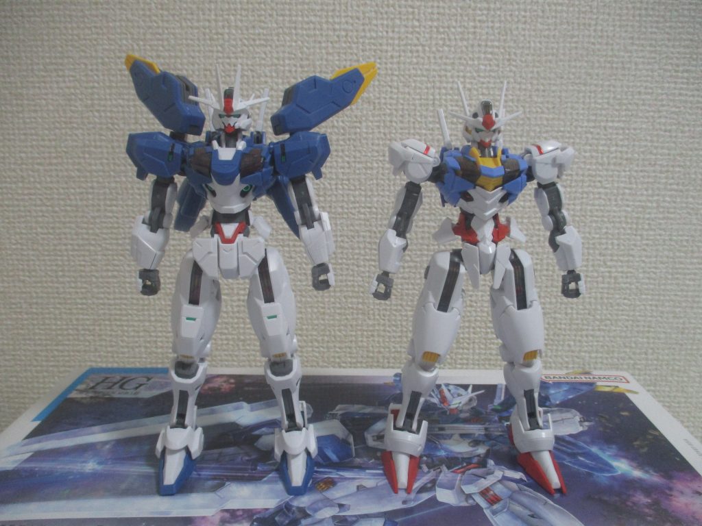 せっかくなので、無印時代のエアリアルと比較。正面