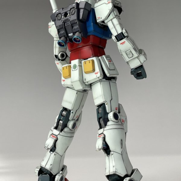 ドアンザク&ファーストG（14）RX-78-02 GUNDAMほぼ完成しました。シールドのネオジム埋め込みすり合わせ残ってます。まずは正面から。（3枚目）