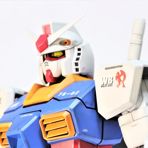 PG　ガンダム　軽いウェザリング塗装
