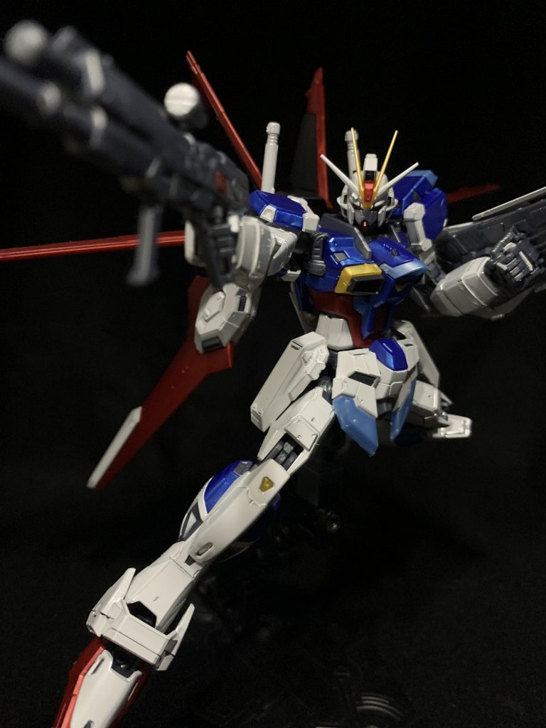 RG フォースインパルスガンダム（チタニウムフィニッシュ）–2枚目/制作者：@sugar1976