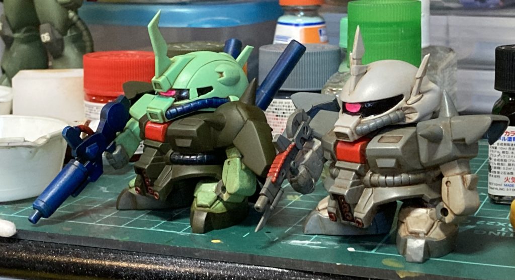 塗装直後兄弟みたいでかわいい( ◜ᴗ◝)♨️