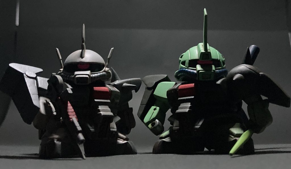 ザクIII改とツーショット📸強そう👊( ¨̮💪)