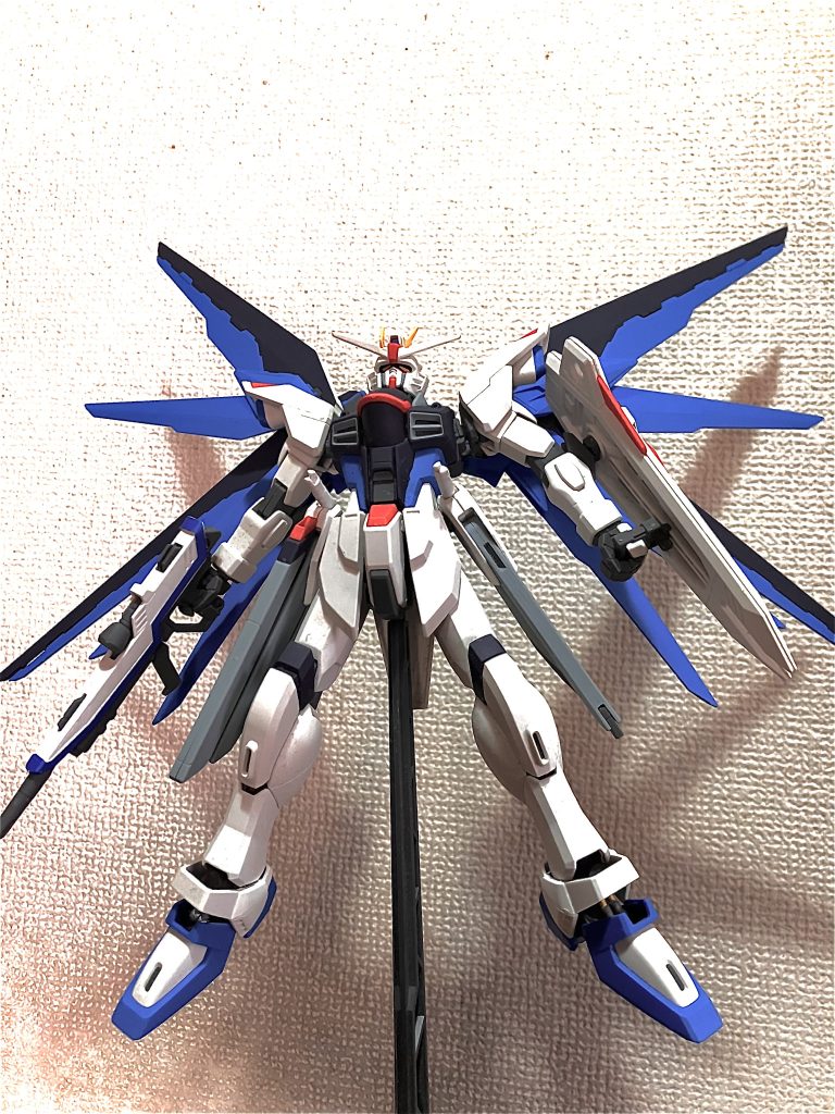 僕の中ではフリーダムはＦ1マシンの様な感じです。美麗で超絶早いけど、物凄く身体に負担がかかるしピーキー。　　反対にストライクはラリーマシンですね。泥まみれになりながら駆け抜けていくハイパワーマシン。 