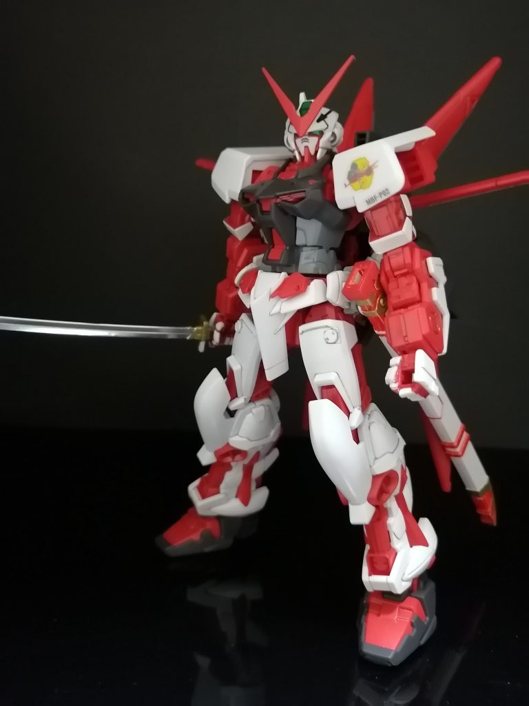 ガンダムアストレイ・レッドフレーム(フライトユニット装備)–4枚目/制作者：ゼータ好き