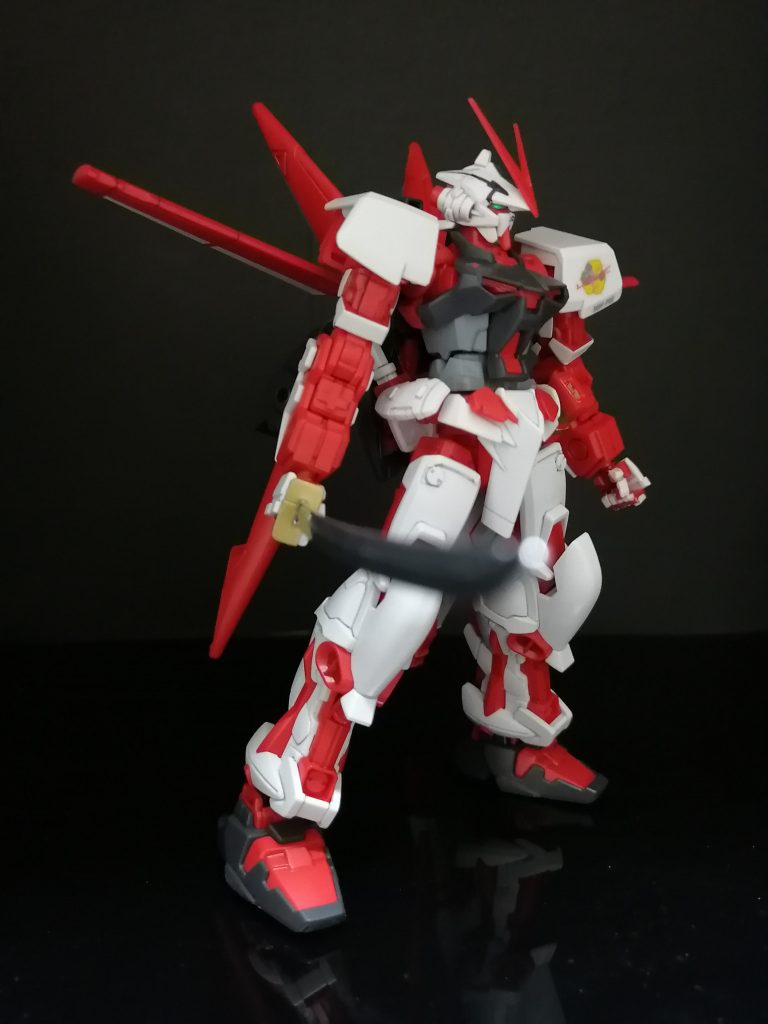 ガンダムアストレイ・レッドフレーム(フライトユニット装備)–3枚目/制作者：ゼータ好き