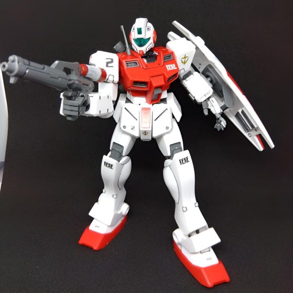 HGジム・コマンド(宇宙仕様)、成型色仕上げ