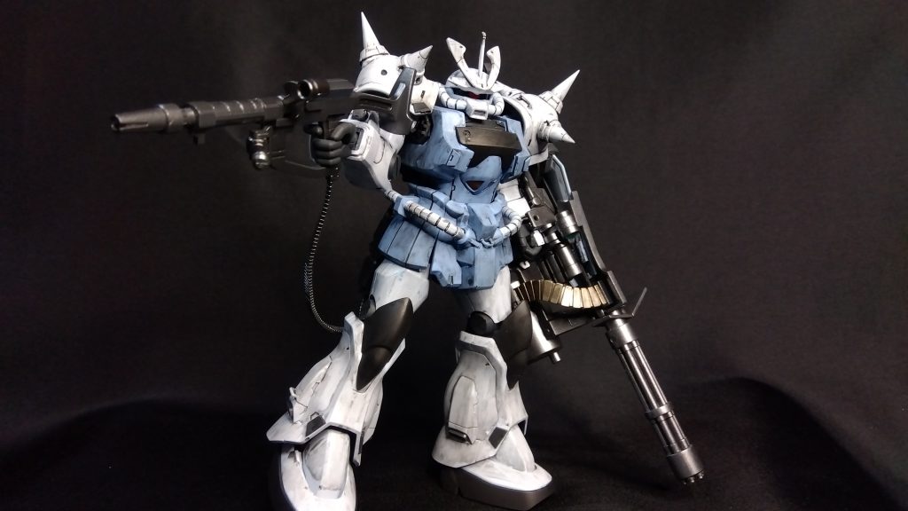 お蔵入りのザクマシンガン装備…