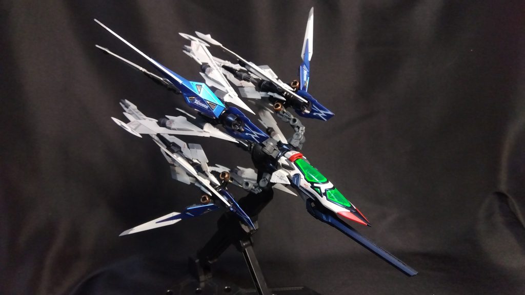 やっぱり赤よりも青のほうが合体した時のバランス良いと思うのん… 