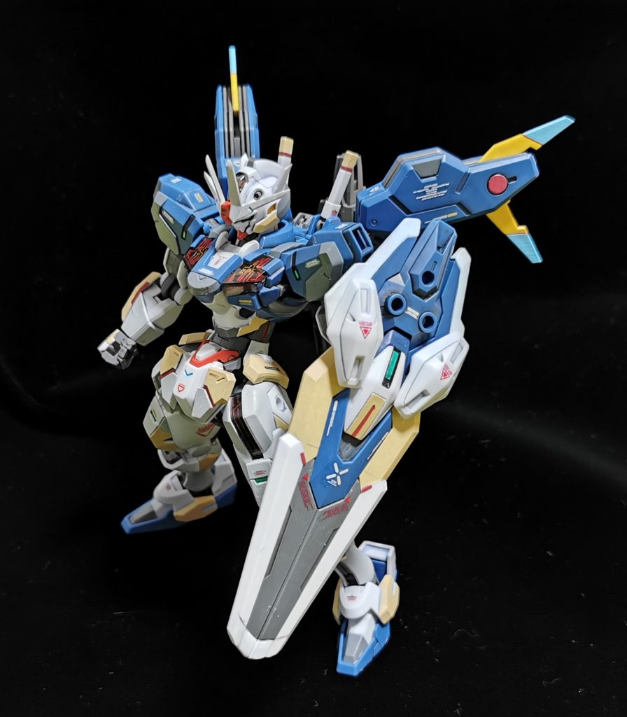 塗料はファレホ、シタデル、アクリジョンを使用しました。特にファレホのダークサンドはお気に入りで、一発で色が乗る上に全体を引き締めて試作機や実戦機ぽさが増して一生手放せないですw