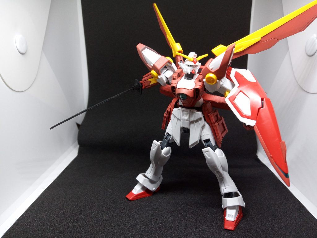 黒刀持たせるとこんな感じ 