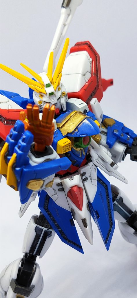 俺のこの手が真っ赤に燃える!勝利を掴めと轟き叫ぶ!