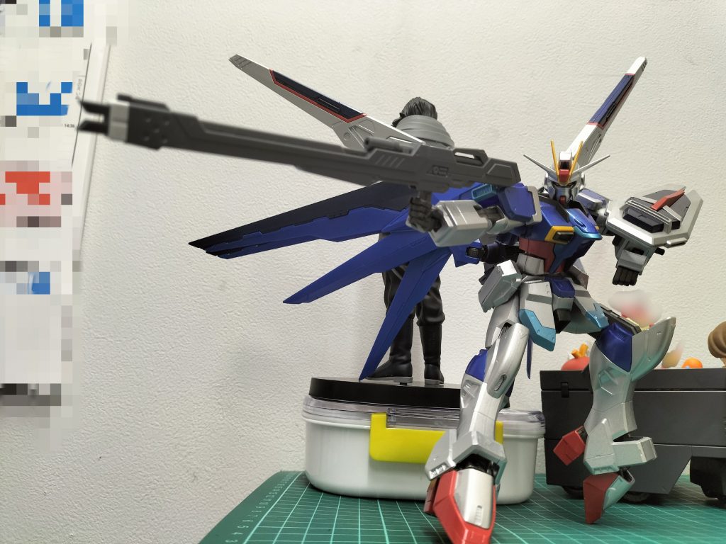 最後に種風決めポーズしてみた……ナンダカビミョーナキメポーズダナよし!後で取り直すかな………