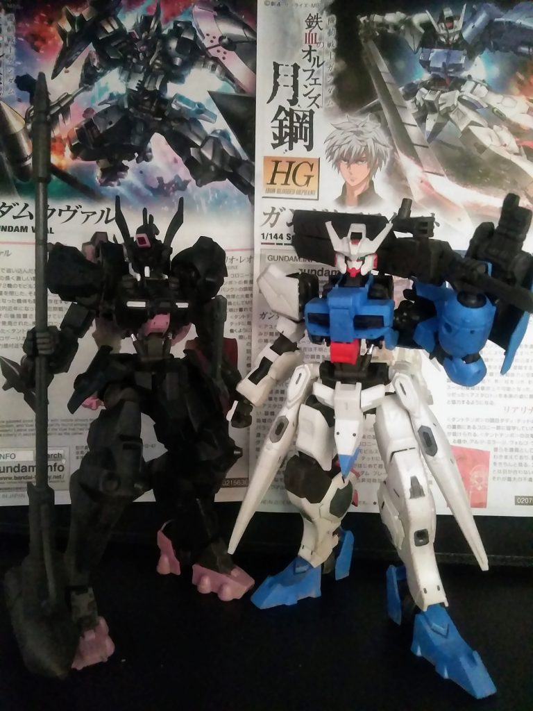 ナンやカンやで、色々遊べる素晴らしいキット達です。😍お目汚しありがとうございました。