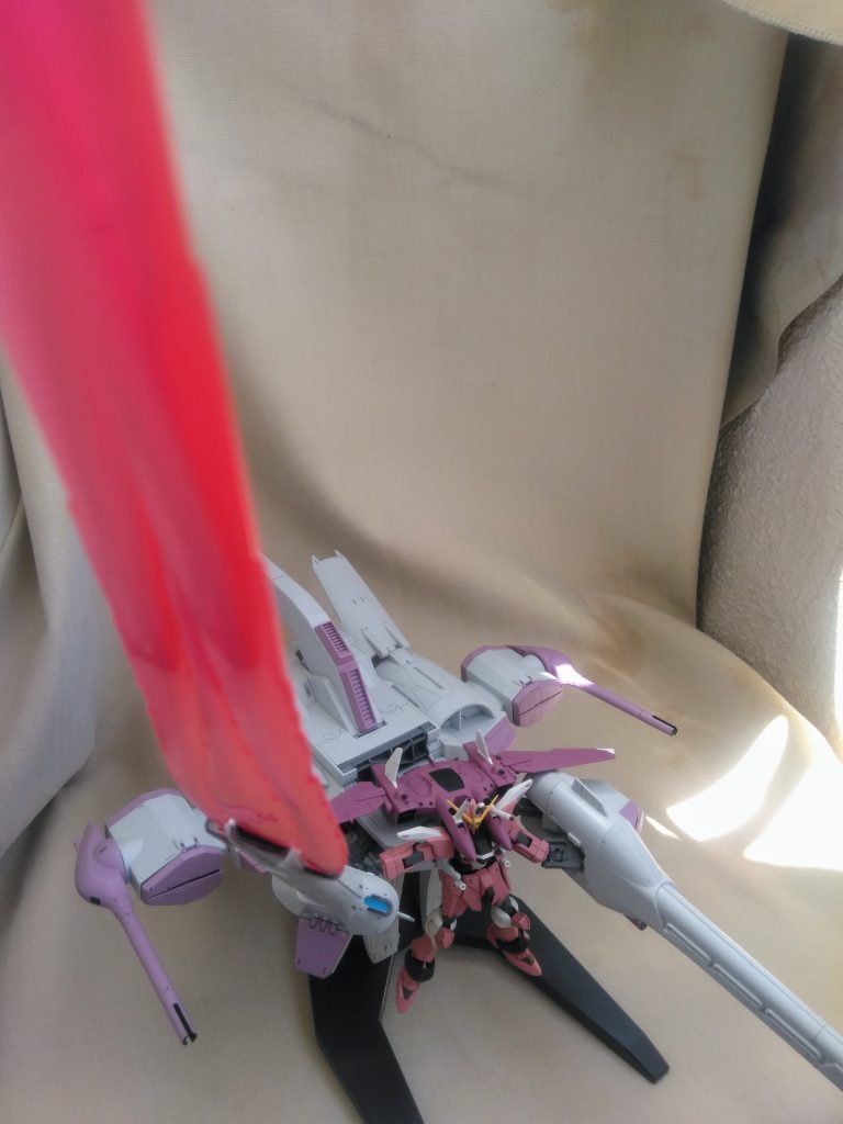 合体するとMSが小さいこと🤣『サーベル エフェクト』長過ぎて、超見切れ状態😔💨