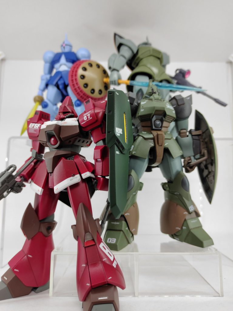 進化の系譜ゲルググとギャンからガルバルディαそしてガルバルディβへ