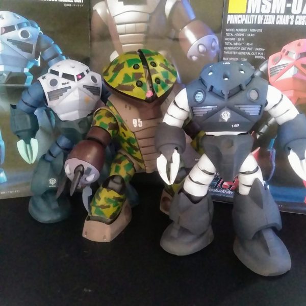 HGUC ズゴック & アッガイ