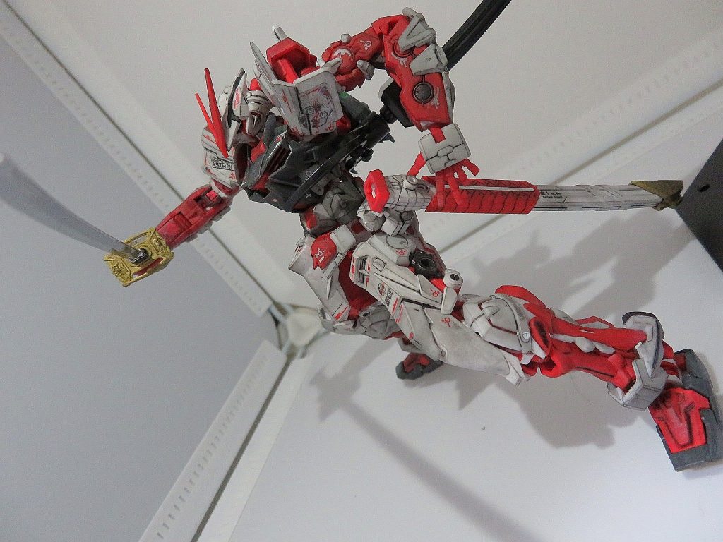 RG ガンダムアストレイレッドフレーム–9枚目/制作者：らり～