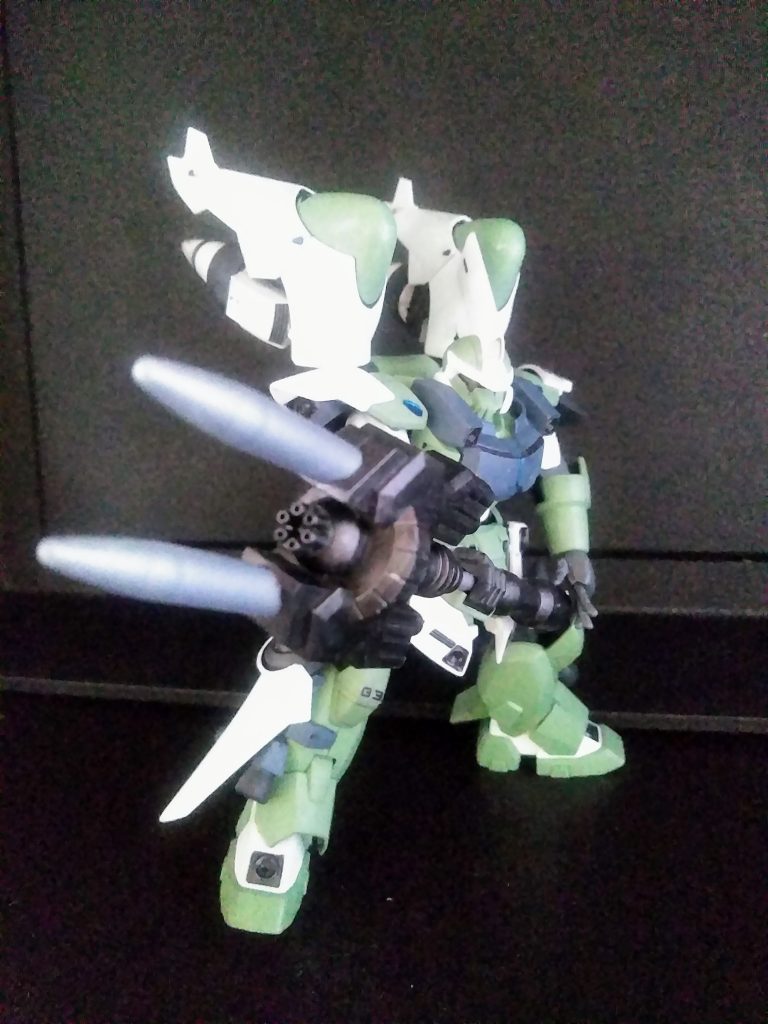 まあ折角なので『ダン〇ール戦記 アキ〇ス Ⅱ のスピアを貰い受け』