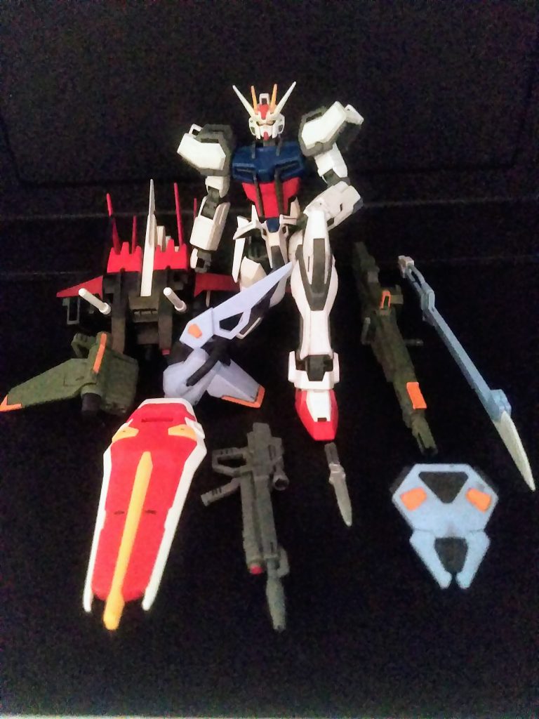 今回も、調子に載って『スタティック・ディスプレイ』『エール』『ランチャー』『ソード』の各ストライカー