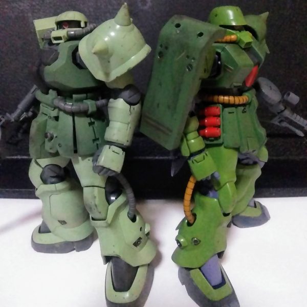 HGUC ザクⅡ F2 & ザクⅡ改