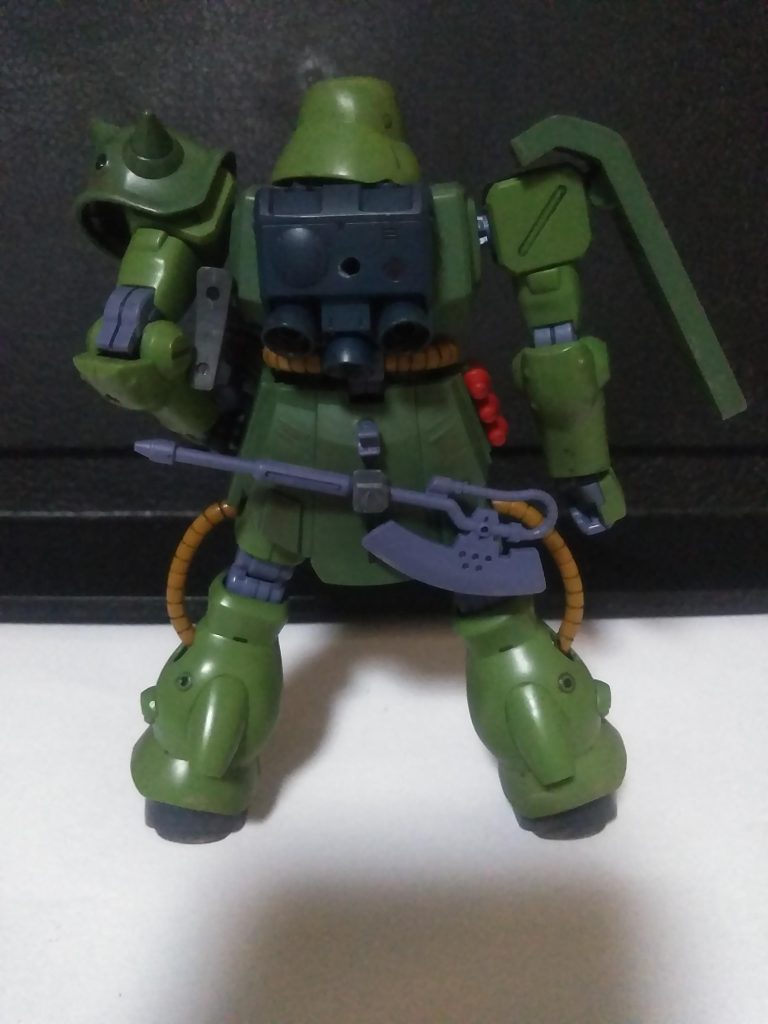 『フリッツヘルム』が良く似合う。旧キットはもっと『ポッチャリさん』でしたが、此方はシェイプアップし過ぎな感じがします。