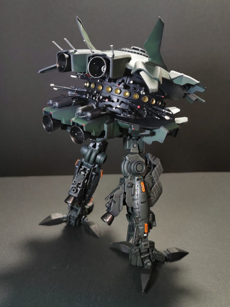 旧キット 1/550 ビグザム–5枚目/制作者：@nono836