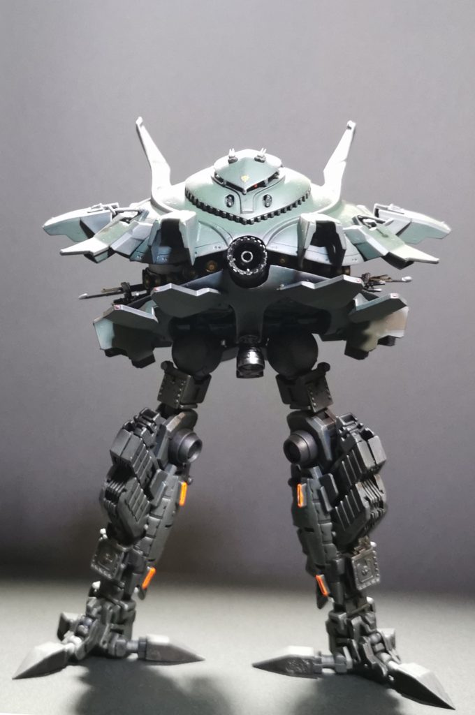 旧キット 1/550 ビグザム–4枚目/制作者：@nono836